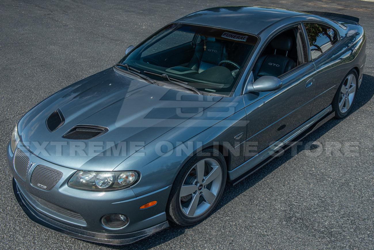 2004-06 Pontiac GTO Carbon Fiber Front Hood Vent Cover - Image 7