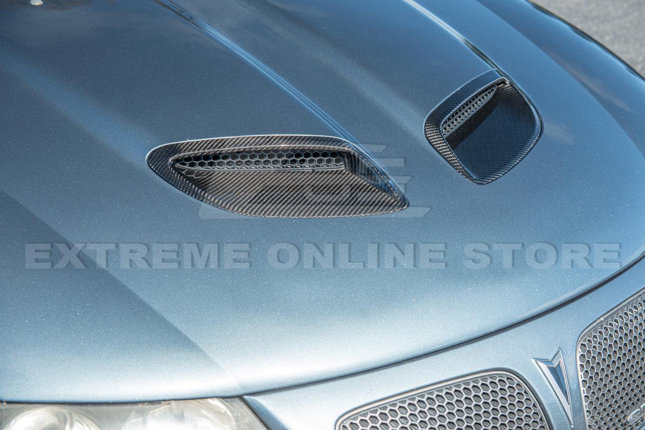 2004-06 Pontiac GTO Carbon Fiber Front Hood Vent Cover - Image 9