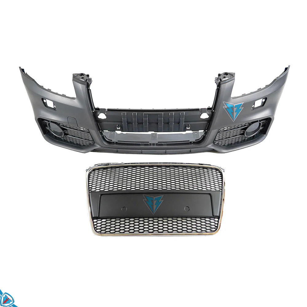 2005-2008 Audi A4 / S4 (B7) to RS4 Style Front Bumper Conversion Kit - Image 4