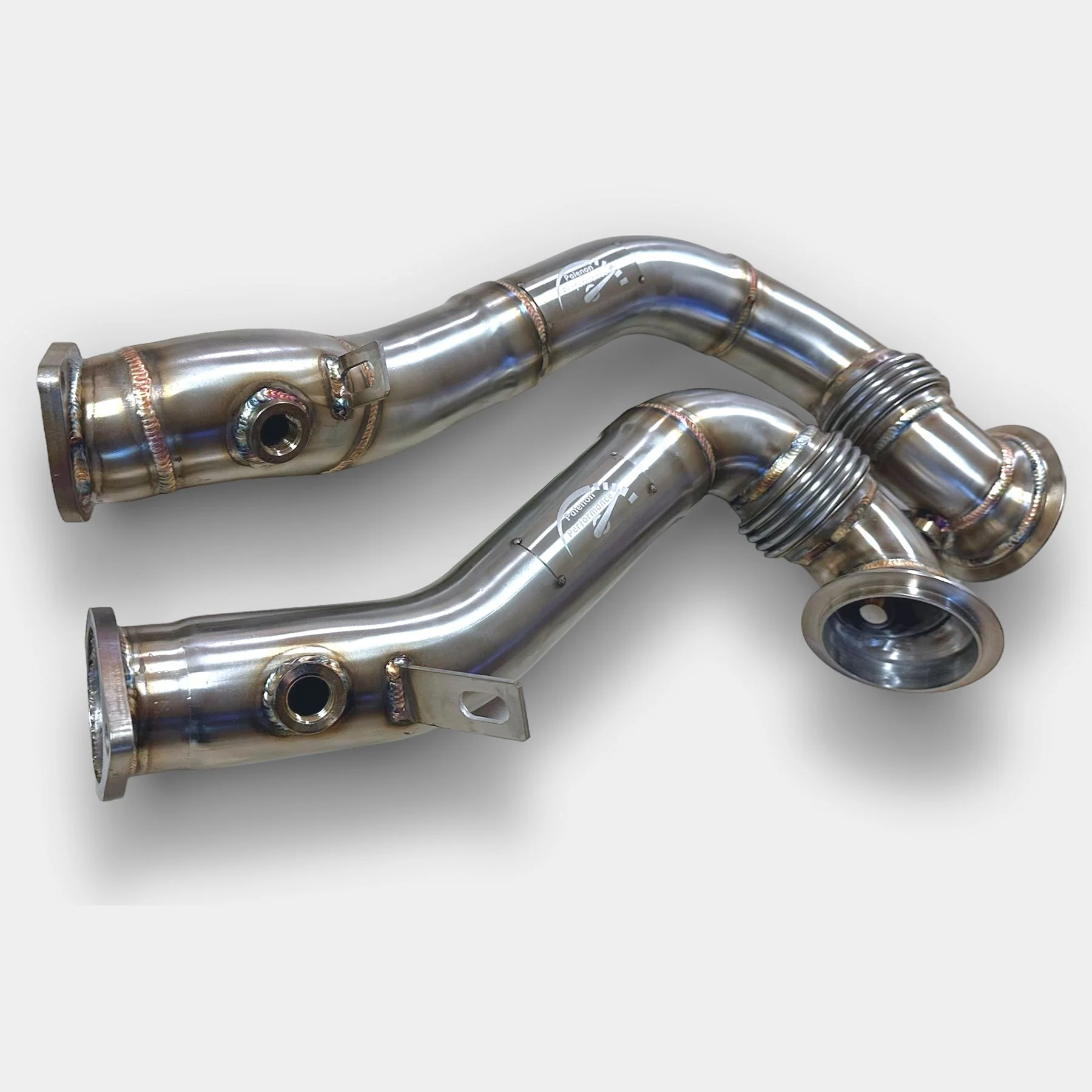 2007-2013 N54 Racing Downpipes For BMW 1M/ 135i/ 335i/ 335is/ 335Xi - Palenon Performance - Image 4