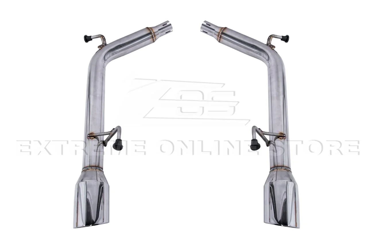 2007-2014 Infiniti G35 G37 Sedan Muffler Delete Axle Back Dual Burnt Tips Exhaust - Image 9