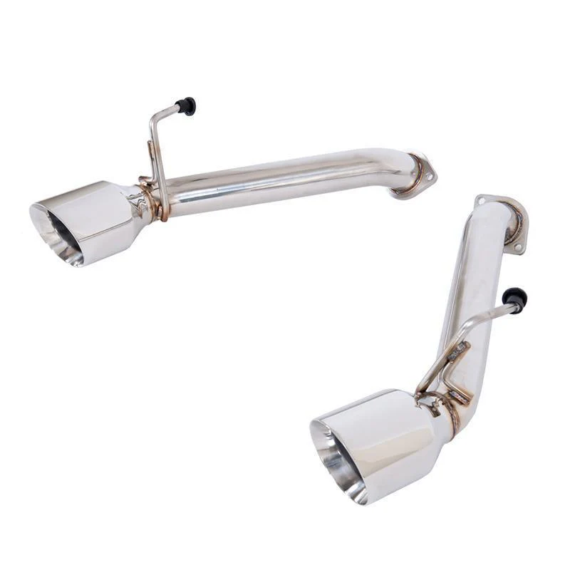 2009-21 Nissan 370Z Z34 Muffler Delete Axle Back 4.5" Dual Tips Exhaust - Image 17