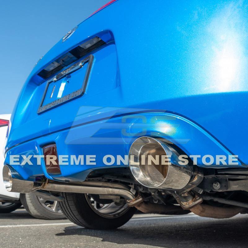 2009-21 Nissan 370Z Z34 Muffler Delete Axle Back 4.5" Dual Tips Exhaust - Image 8
