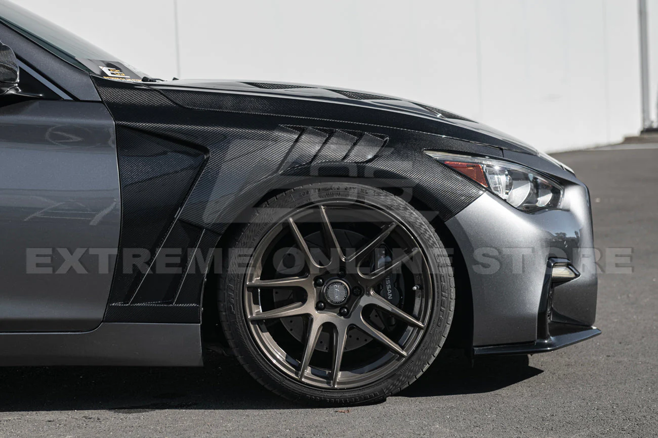 2014-Up Infiniti Q50 Front Bumper Hood & Side Fender - Image 6