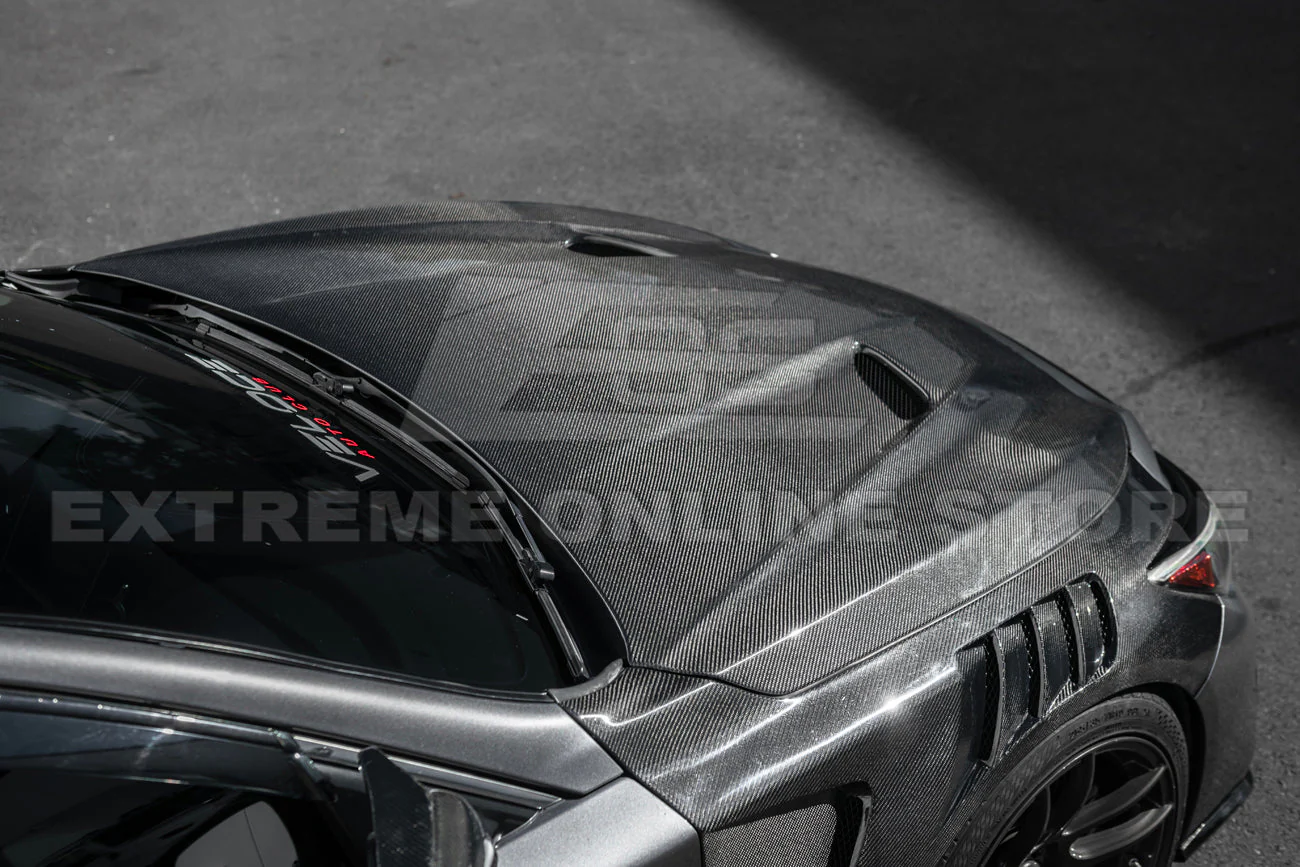 2014-Up Infiniti Q50 Front Vented Hood - Image 5