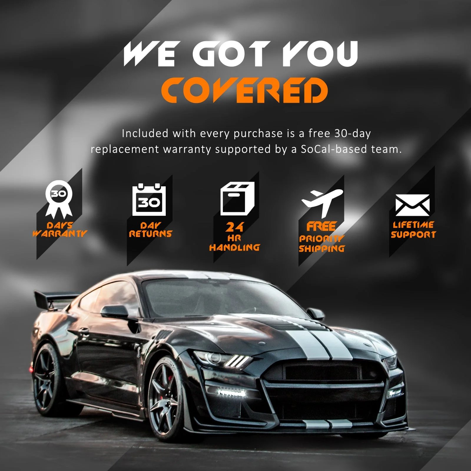 2015-2017 Mustang LED Arrow Turn Signals with Switchback + Sequential - Image 9