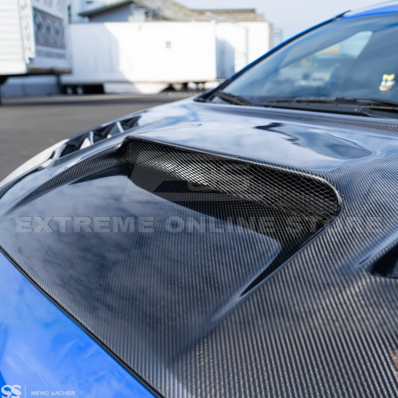 2015-21 Subaru WRX STI Front Vented Hood Cover - Image 6
