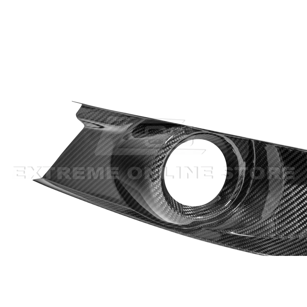 2015-17 Ford Mustang DRY CABON FIBER Front Bumper Fog Light Bezel Cover Pair - Image 15