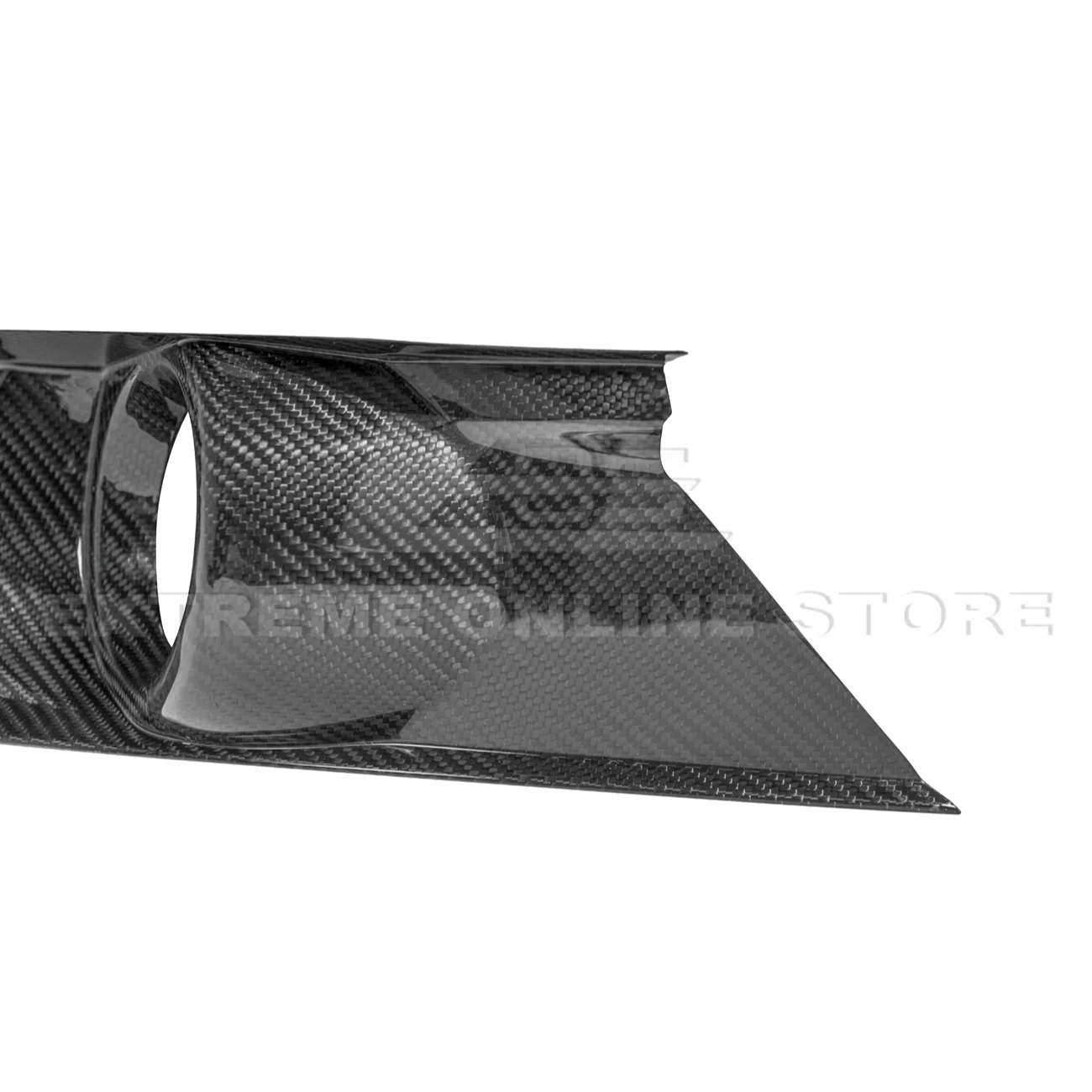 2015-17 Ford Mustang DRY CABON FIBER Front Bumper Fog Light Bezel Cover Pair - Image 17