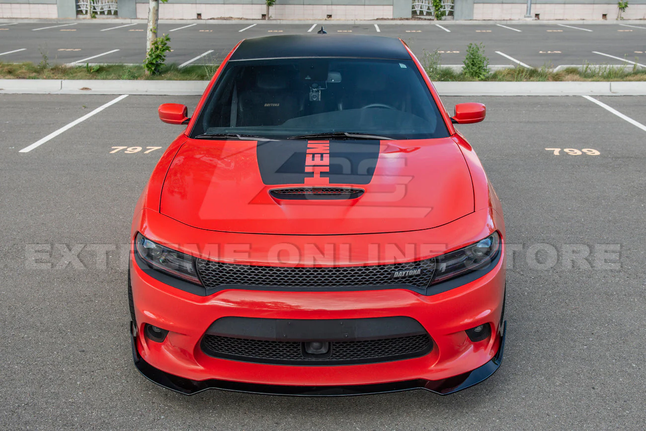 2015-Up Dodge Charger SRT Performance Front Splitter & Rocker Panel - Image 19
