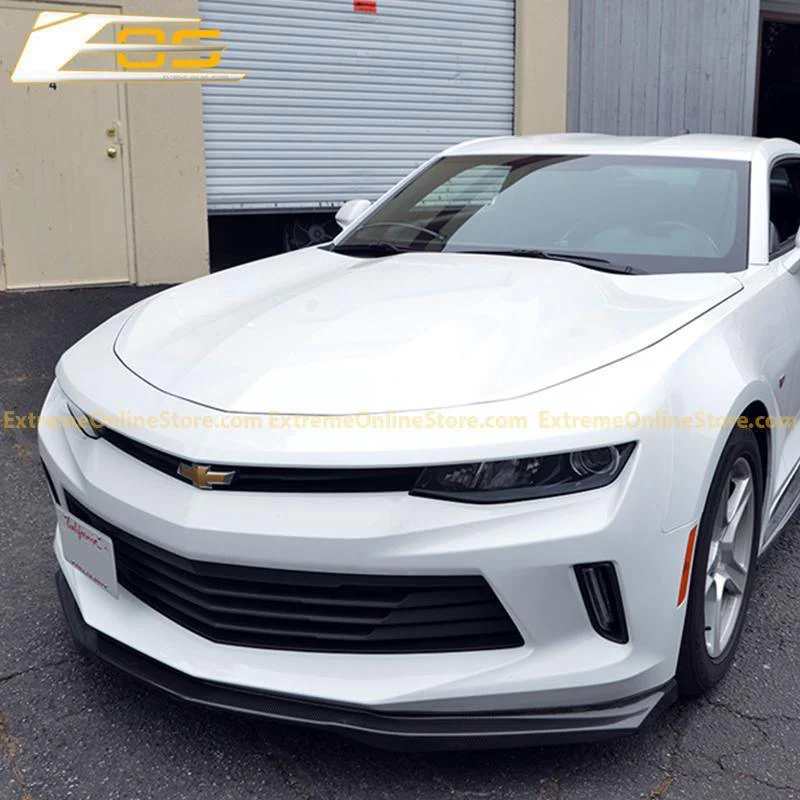 Camaro RS T6 Front Splitter Lip & Side Skirts Rocker Panels - Image 5