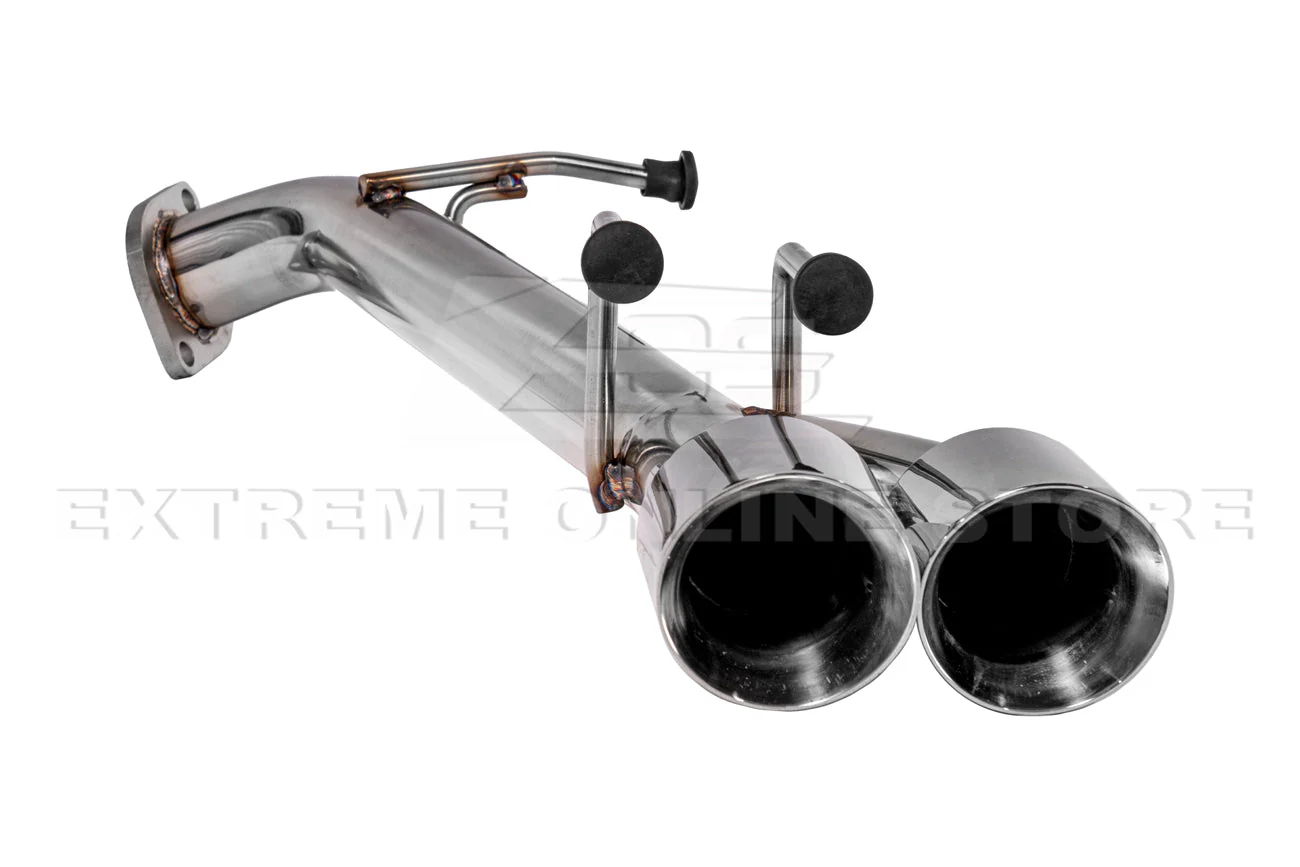 2018-2024 Toyota Camry SE Muffler Delete Single Exit Axle Back Dual Tips Exhaust - Image 8