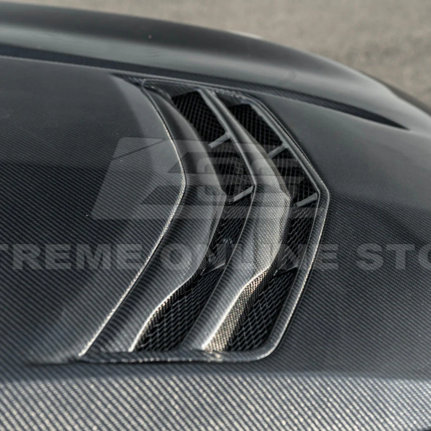 2020-Up Cadillac CT5-V Blackwing Bumper Hood Vented Cover - Image 18