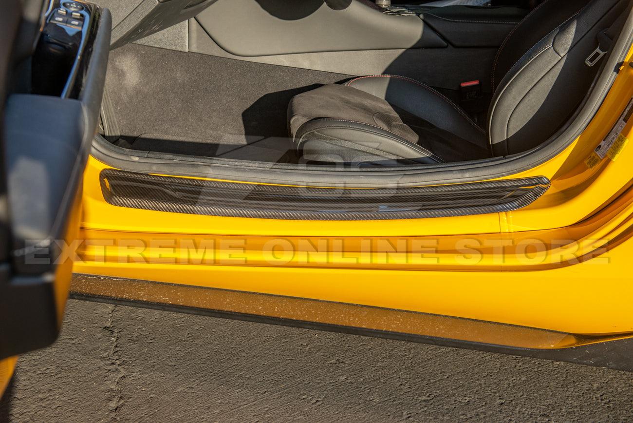 2020-Up Toyota GR Supra Side Door Sill Plate Cover - Image 11