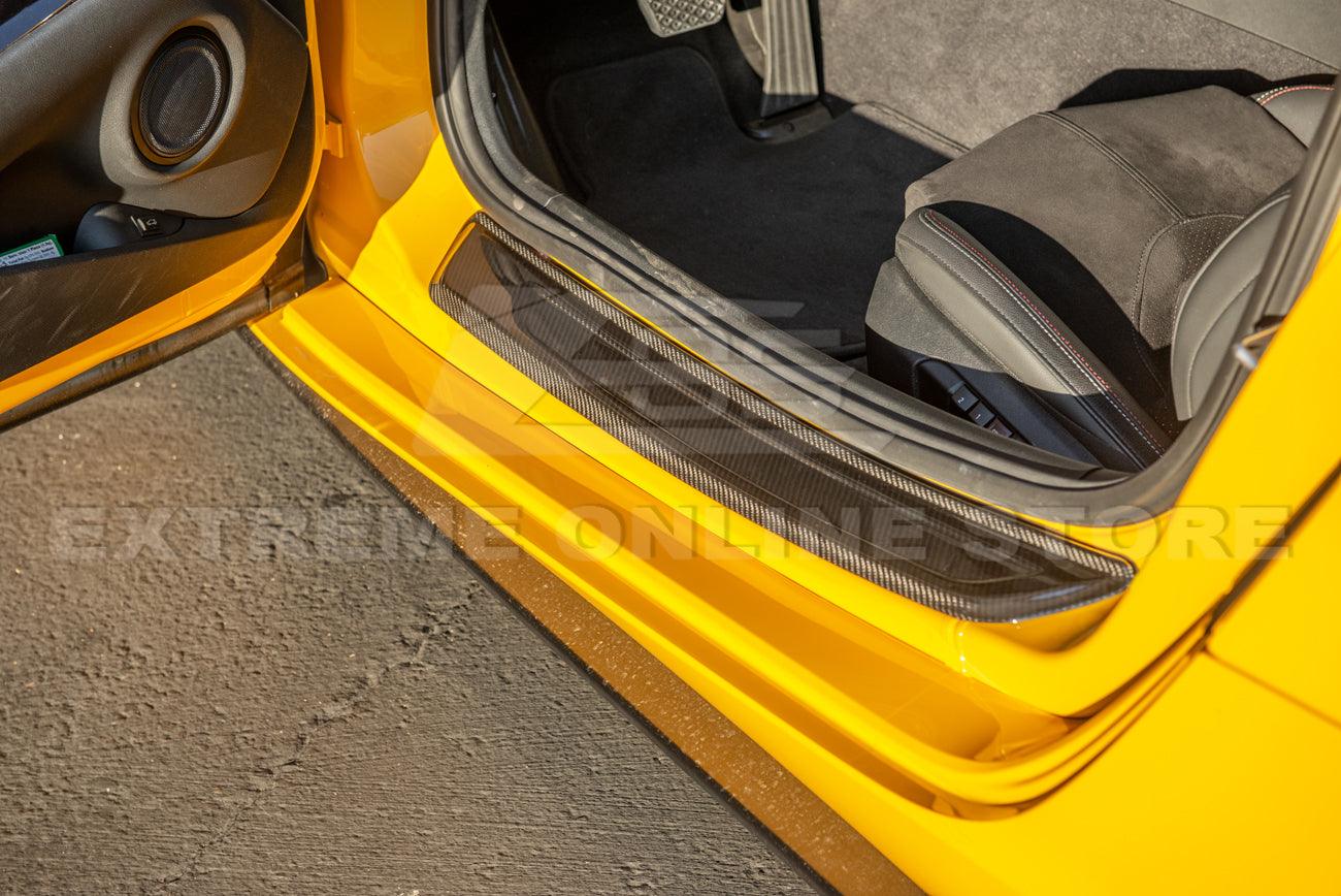 2020-Up Toyota GR Supra Side Door Sill Plate Cover - Image 12