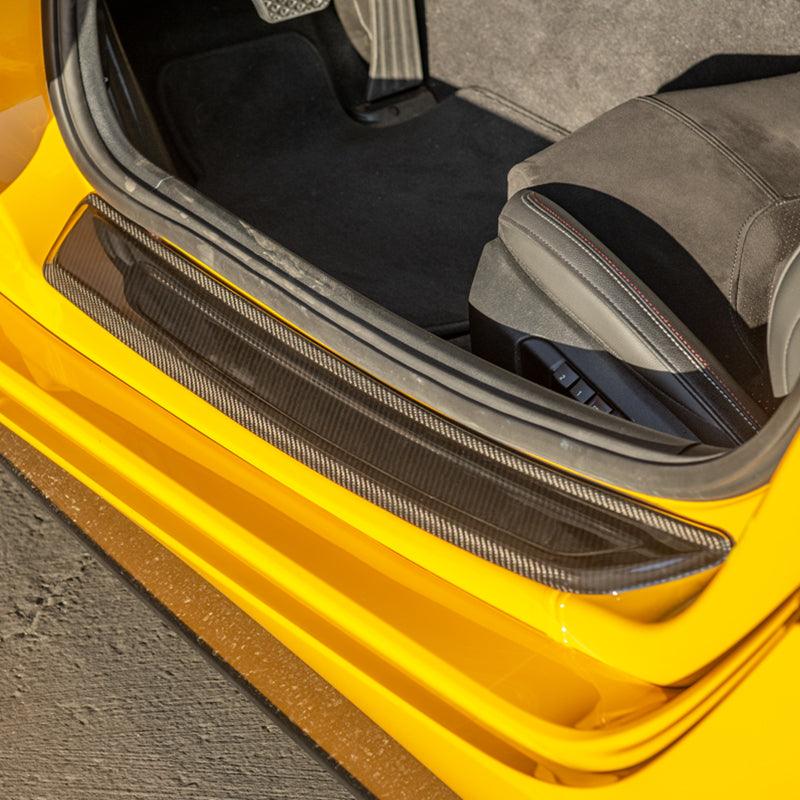2020-Up Toyota GR Supra Side Door Sill Plate Cover - Image 3