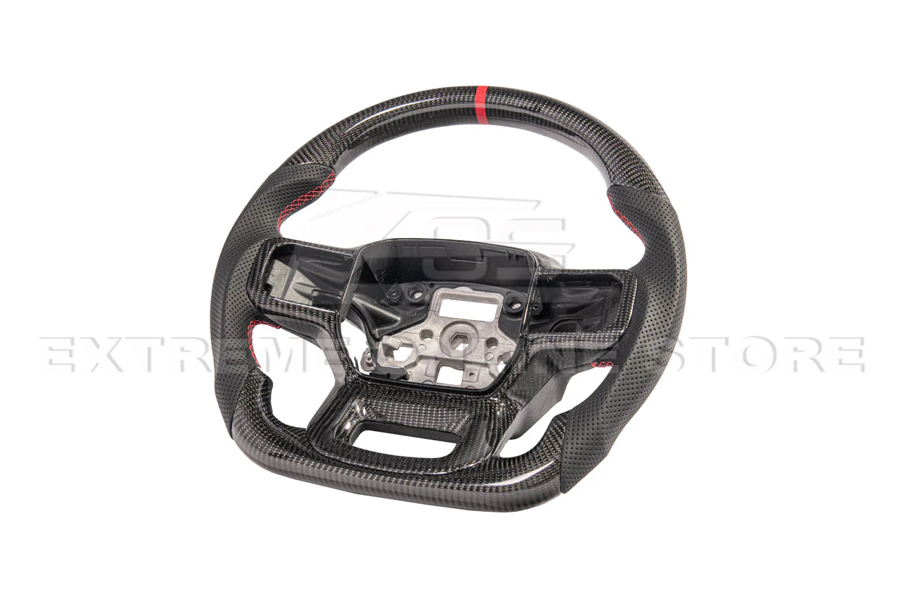 2021+ Ford F-150 Carbon Fiber Steering Wheel - Image 2