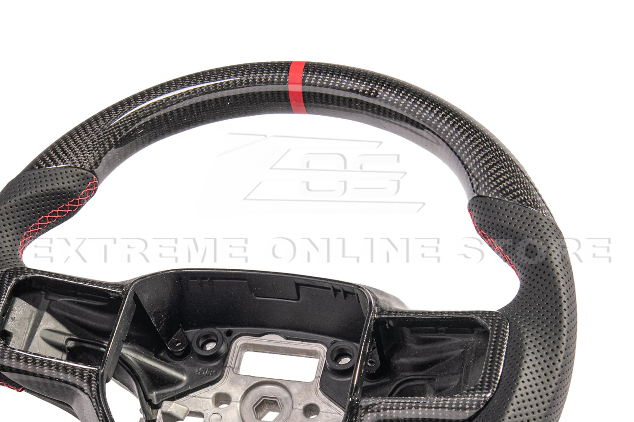 2021+ Ford F-150 Carbon Fiber Steering Wheel - Image 3