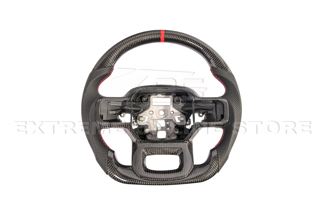 2021+ Ford F-150 Carbon Fiber Steering Wheel - Image 6