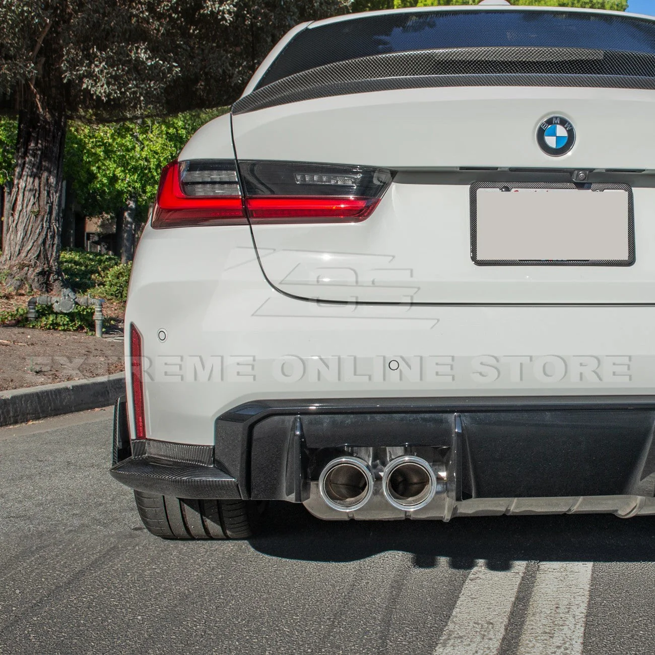 2021-Up BMW G80 M3 M-Performance Rear Lip Fits Apron Splitter - Image 4