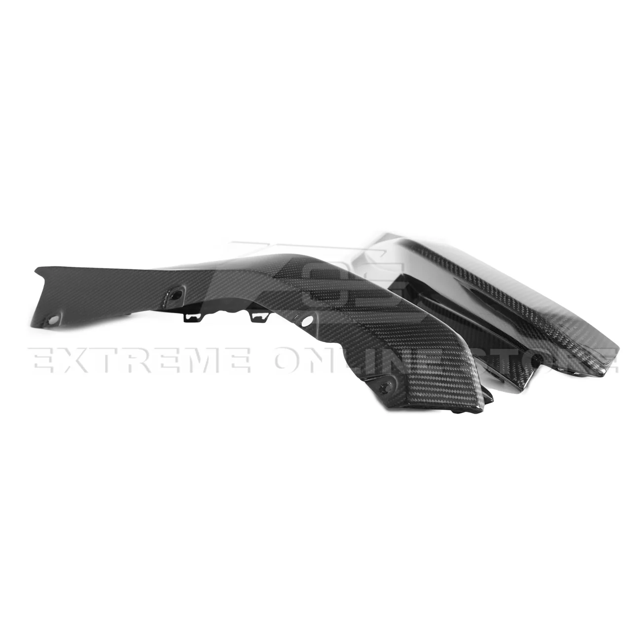 2021-Up BMW G82 G83 M4 Rear Apron Lip Splitter - Image 11