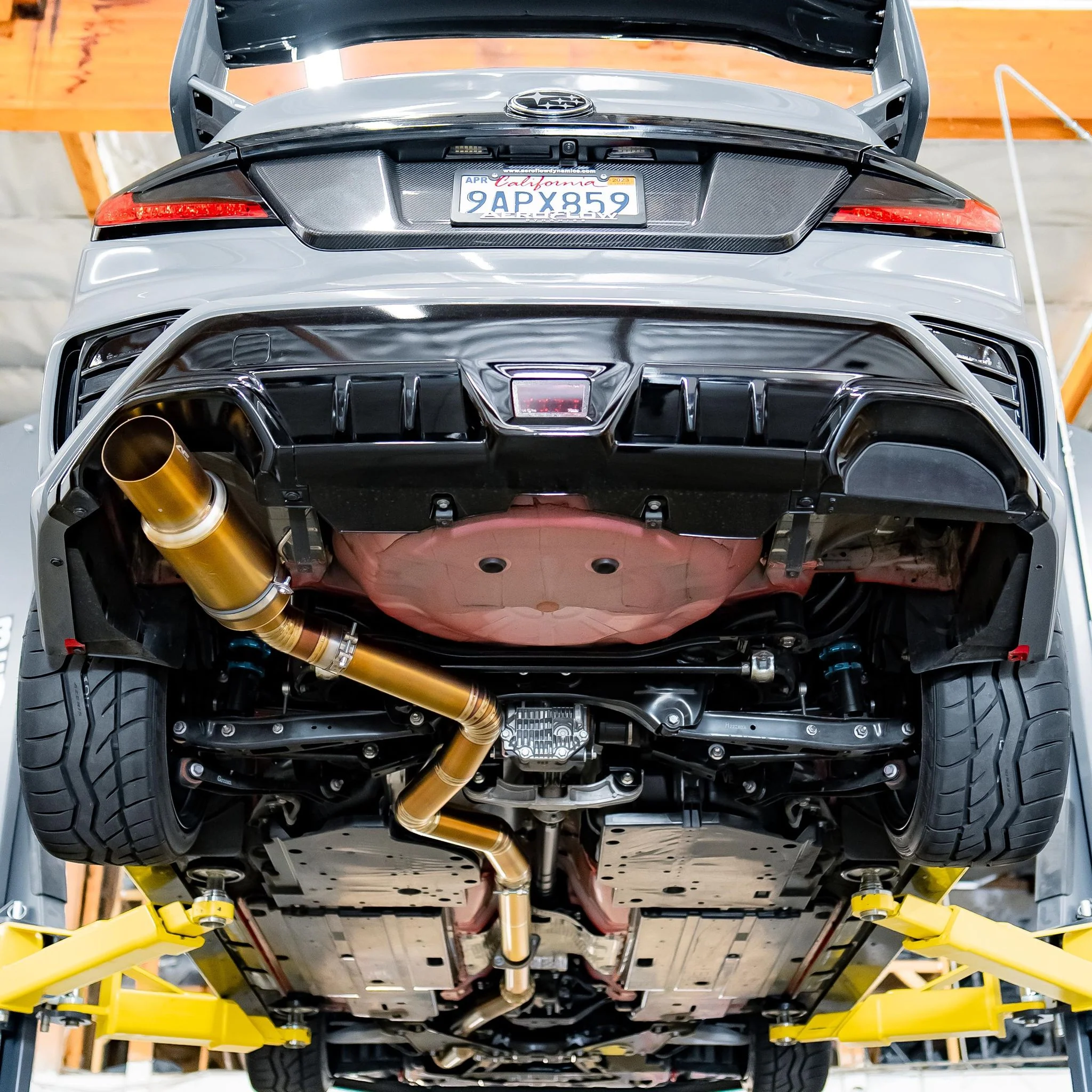 2022-2026 Subaru WRX AFD  F1 Titanium Single Exit Catback Exhaust - Image 3
