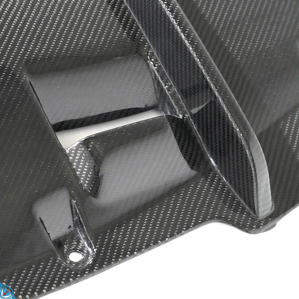 2022+ Lotus Emira LPE Pre-Preg (Dry) Carbon Fiber Rear Diffuser | FYBR Aerodynamics - Image 4