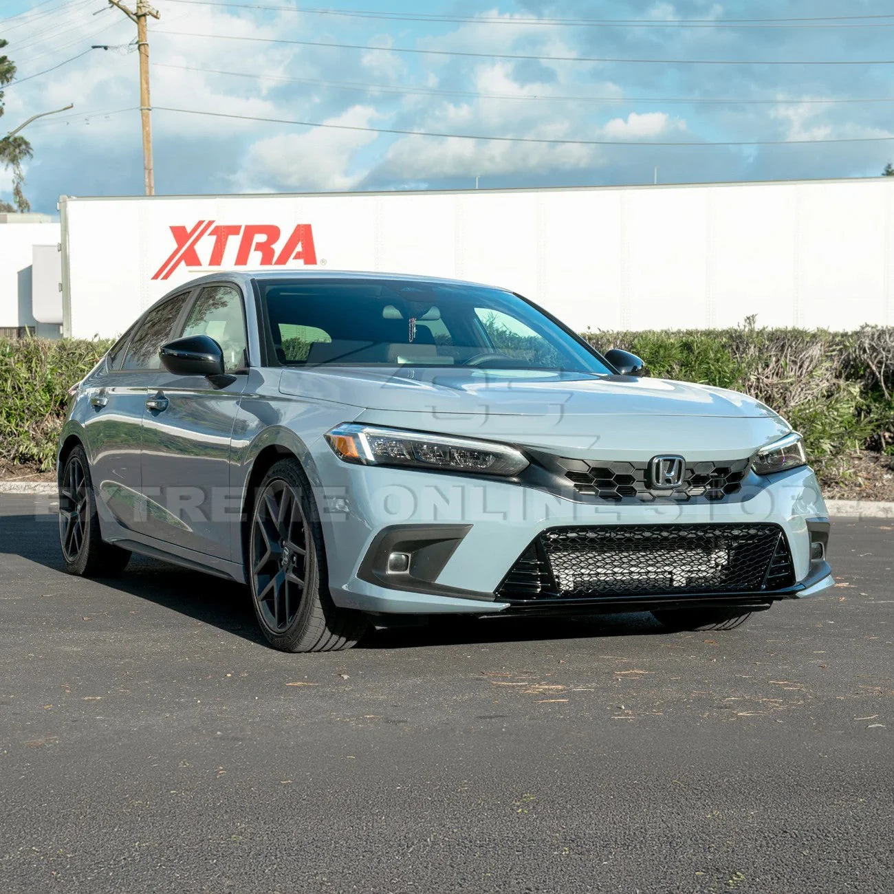 2022-Up Honda Civic Type-R Front Bumper Lower Grille Cover - Image 3
