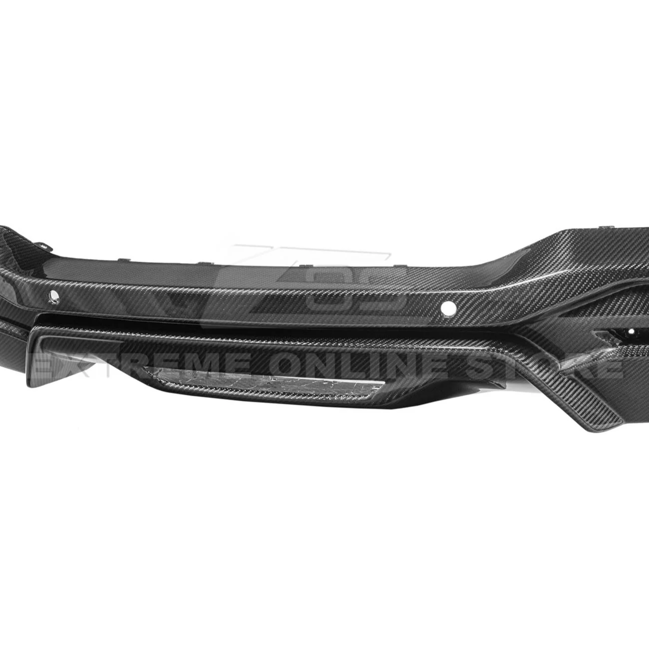 2024+ Ford Mustang GT Style Dry Carbon Fiber Rear Bumper Diffuser - Image 20