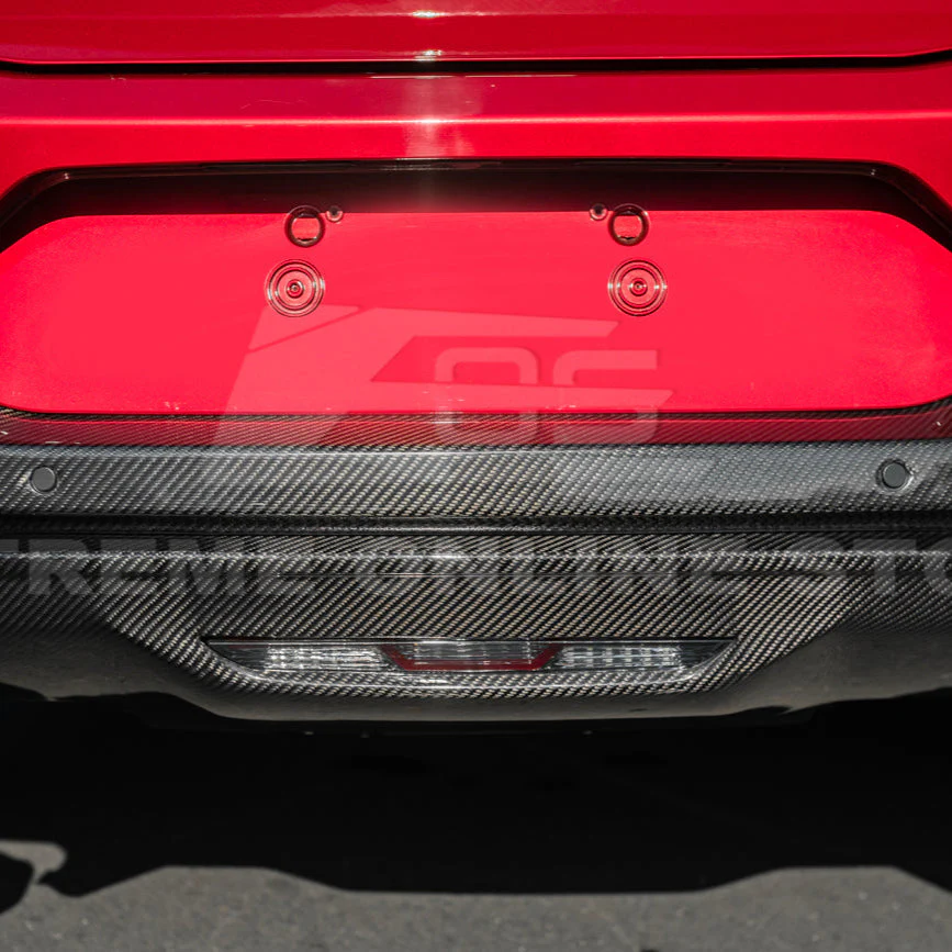 2024+ Ford Mustang GT Style Dry Carbon Fiber Rear Bumper Diffuser - Image 36