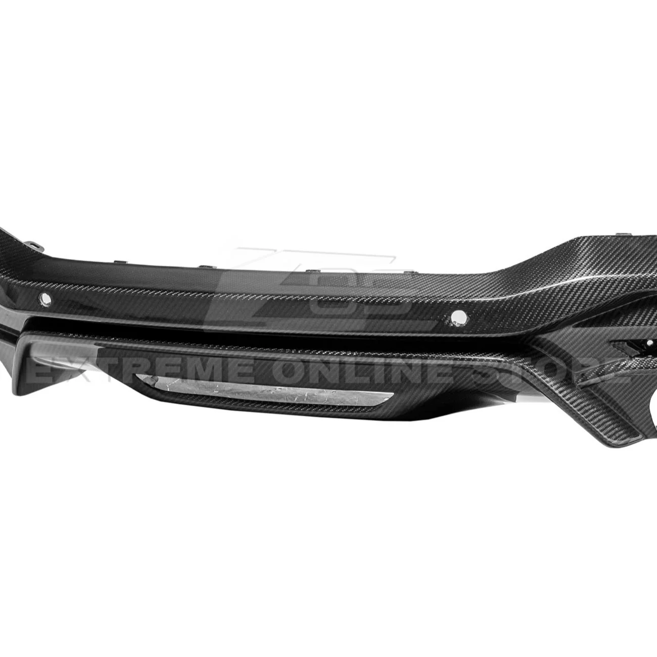 2024+ Ford Mustang GT Style Dry Carbon Fiber Rear Bumper Diffuser - Image 44