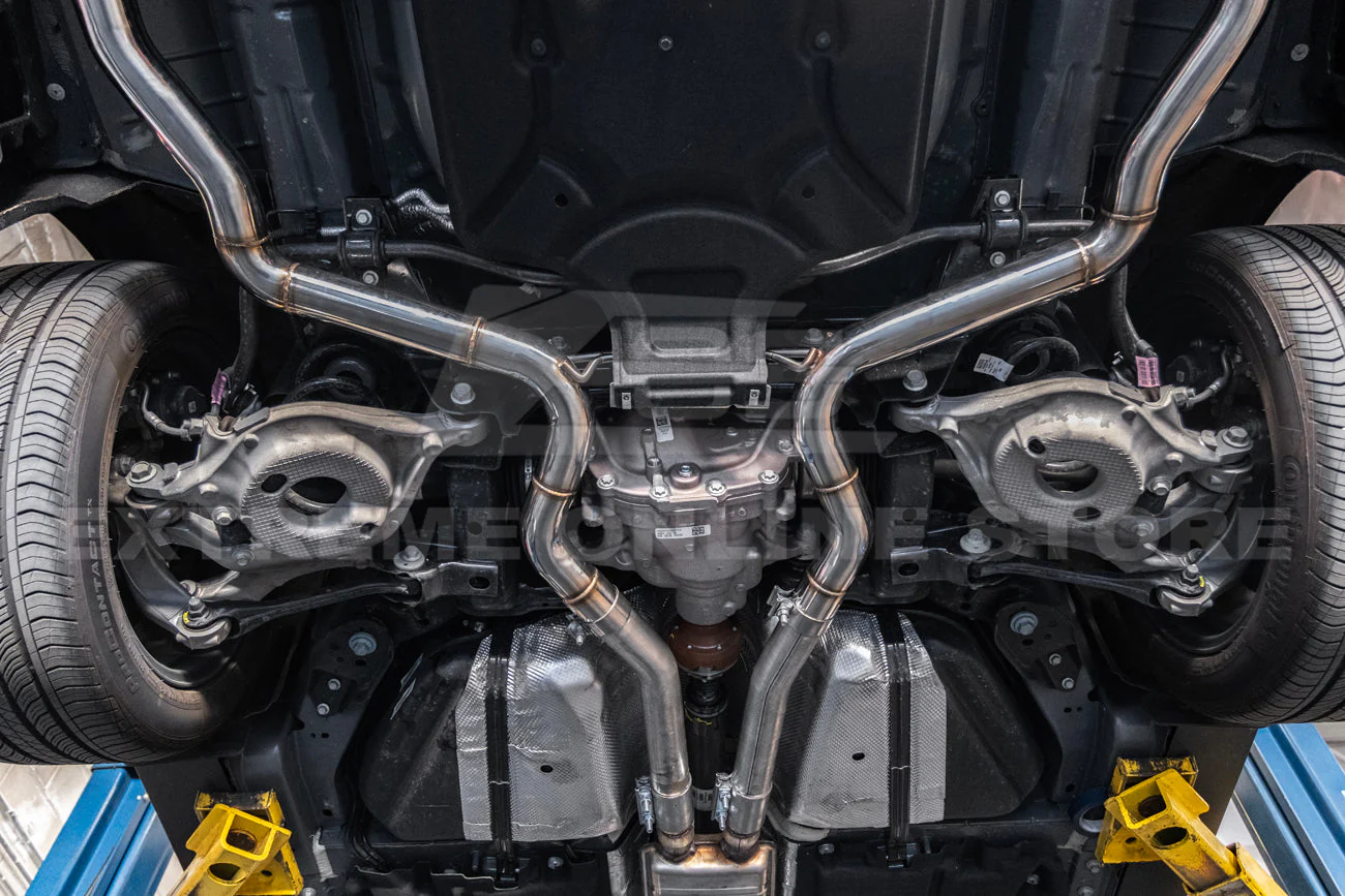 2024+ Ford Mustang GT Straight Cat Back Exhaust - Image 3