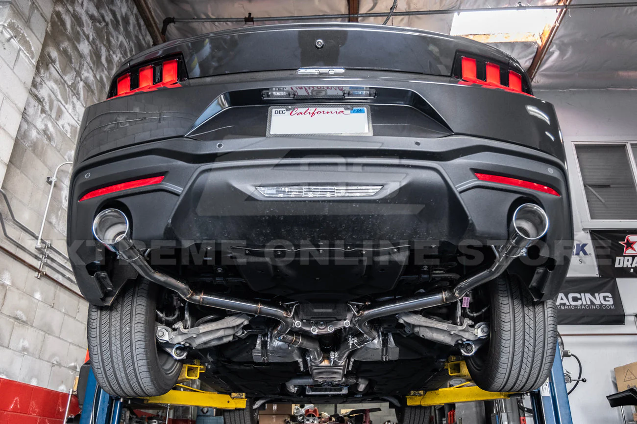 2024+ Ford Mustang GT Straight Cat Back Exhaust - Image 5
