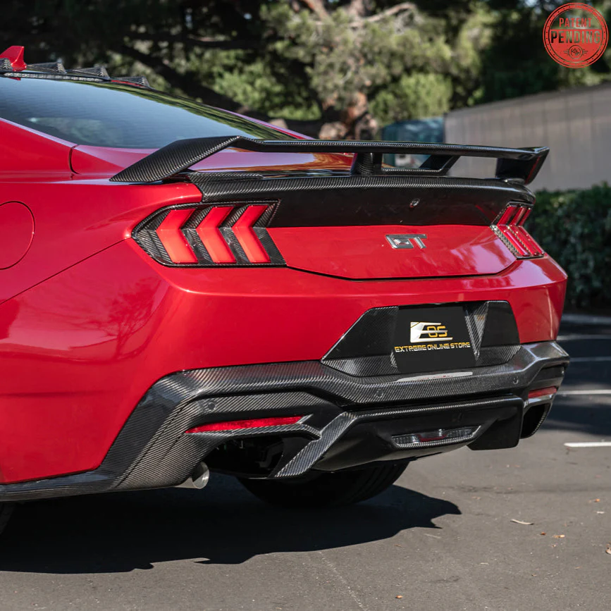 2024-Up Ford Mustang Rear Trunk Lid Wing & Spoiler - Image 2