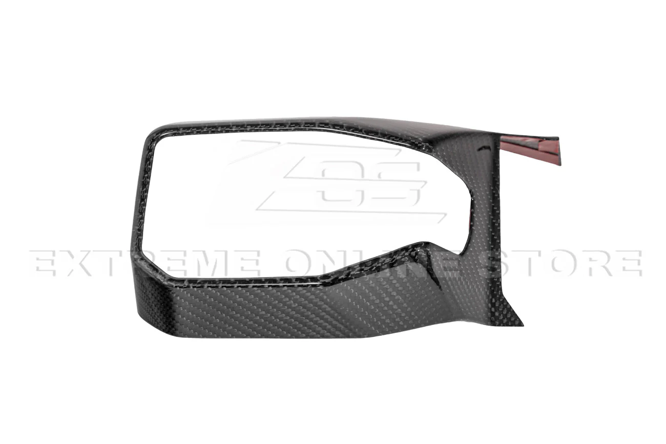 2024-Up Mustang DRY CARBON FIBER AC Outlet Trim Cover - Image 7