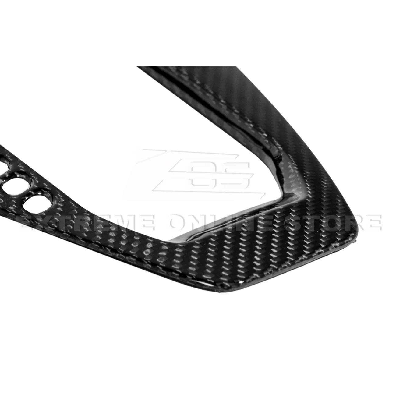 2024-Up Mustang DRY CARBON FIBER Gear Shift Panel Cover - Image 17