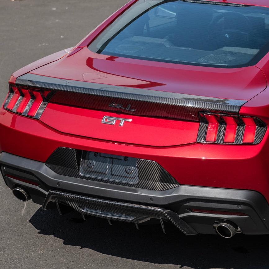 2024-Up Mustang Rear Decklid Spoiler Panel - Image 2