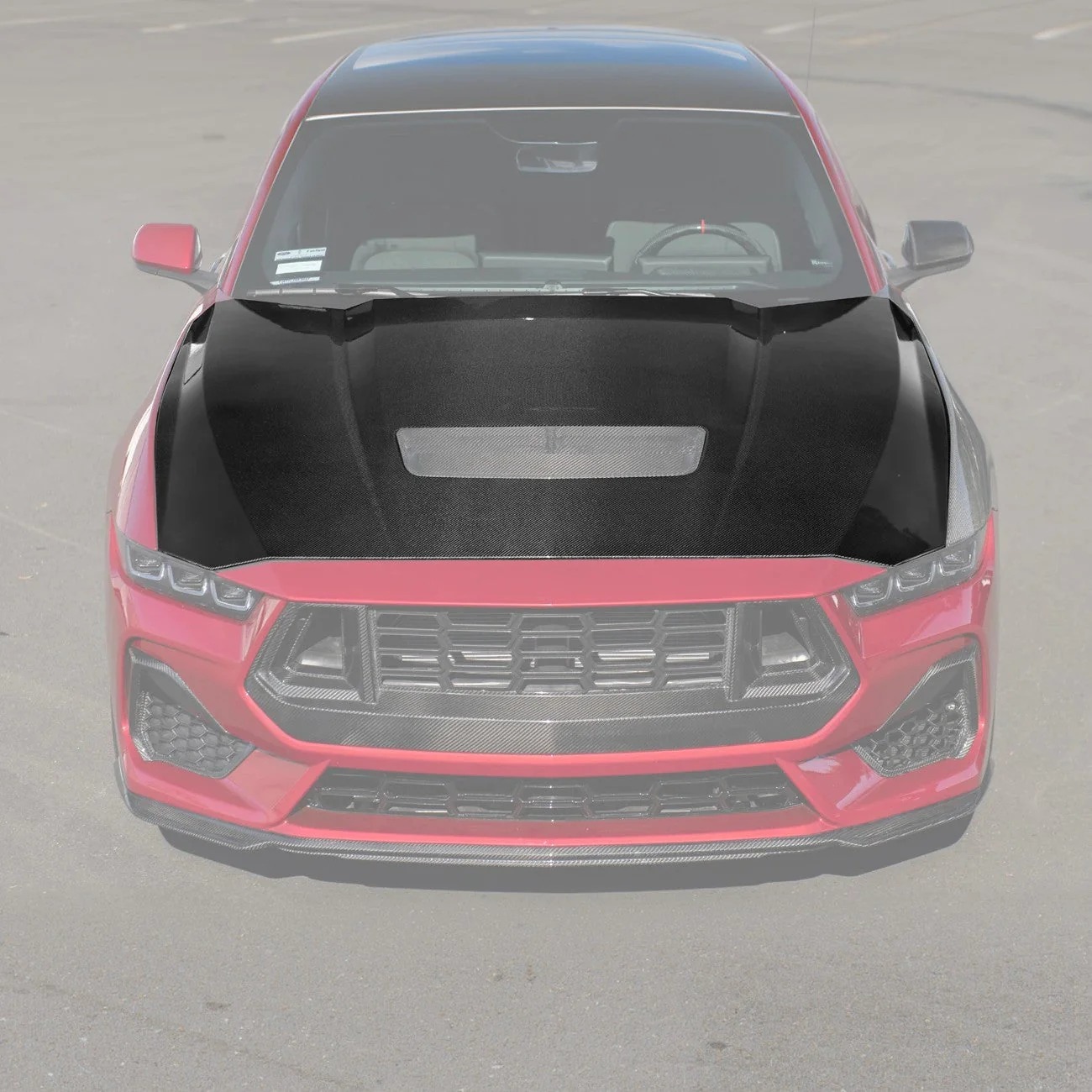 2024+ Ford Mustang Front Bumper Hood - Image 2