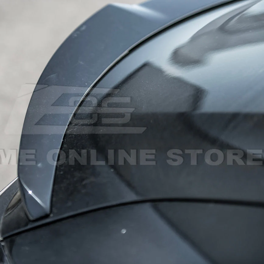 2024-Up Tesla Model 3 Track Style Rear Trunk Wing Spoiler - Image 14