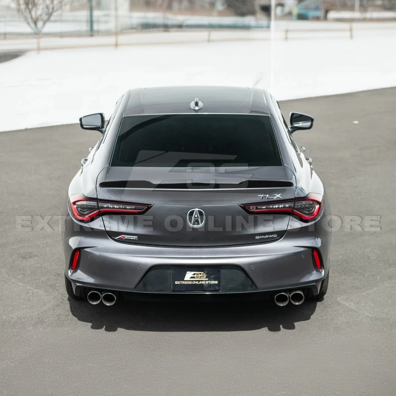 2021-Up Acura TLX | Extended Rear Trunk Wing Spoiler - Image 6