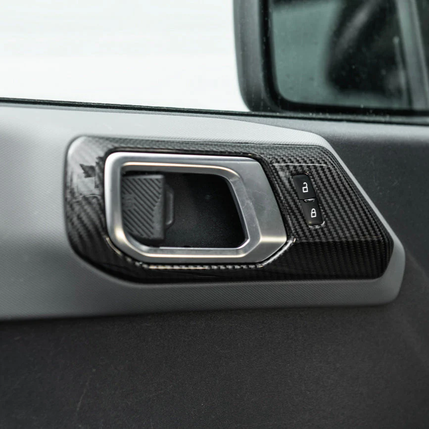 2021-Up Ford Bronco Front Door Handle Trim Cover - Image 2