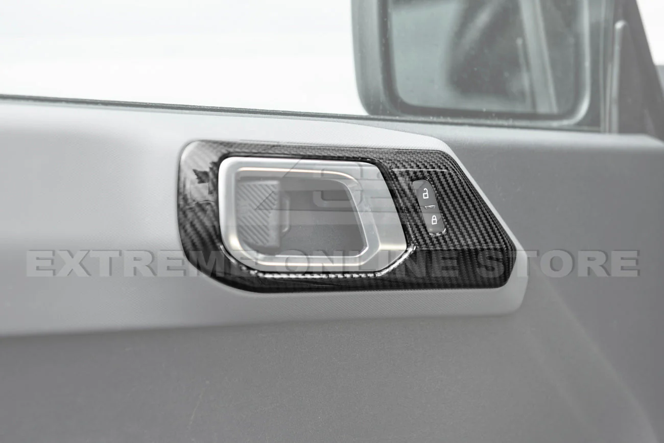 2021-Up Ford Bronco Front Door Handle Trim Cover - Image 3
