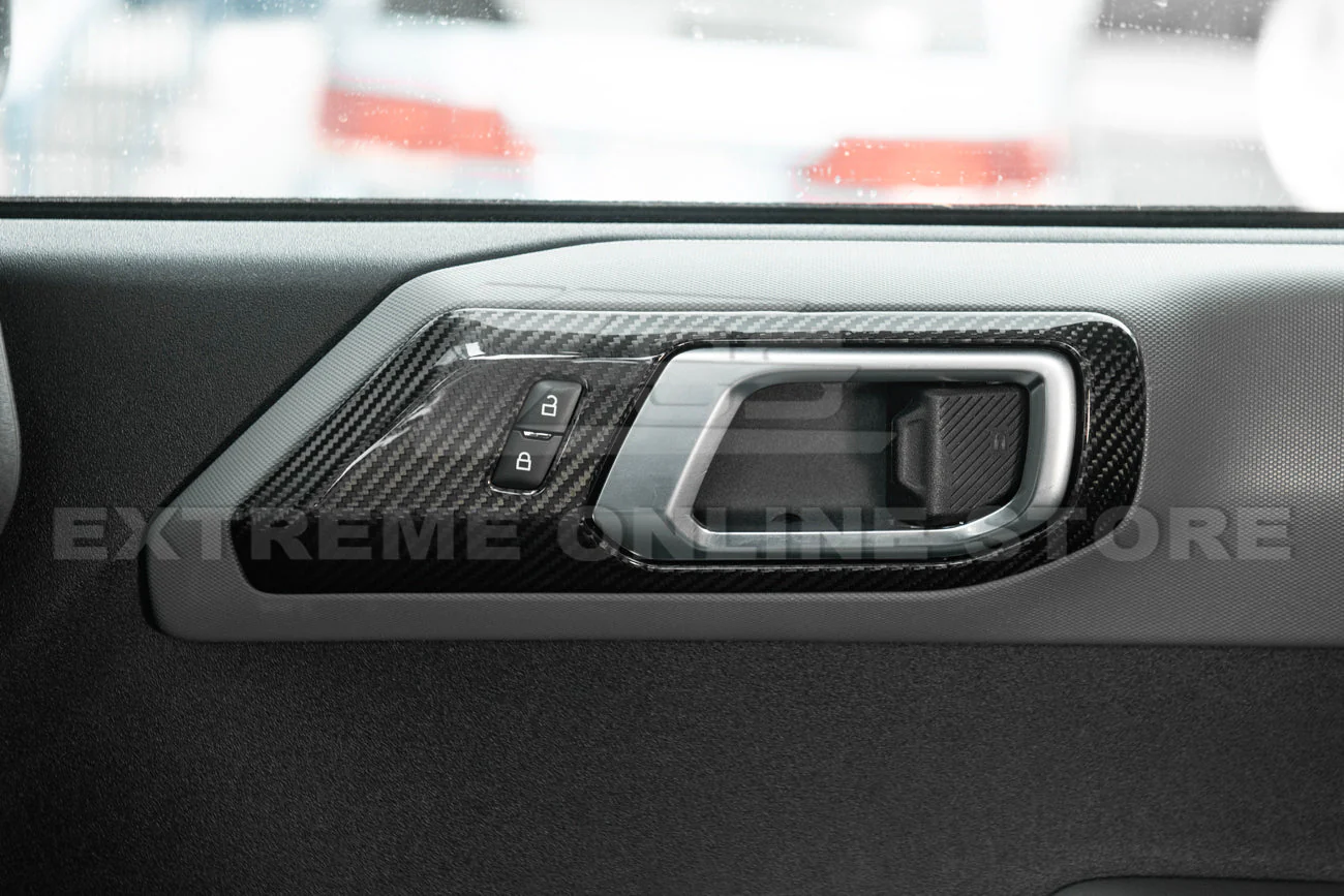 2021-Up Ford Bronco Front Door Handle Trim Cover - Image 4