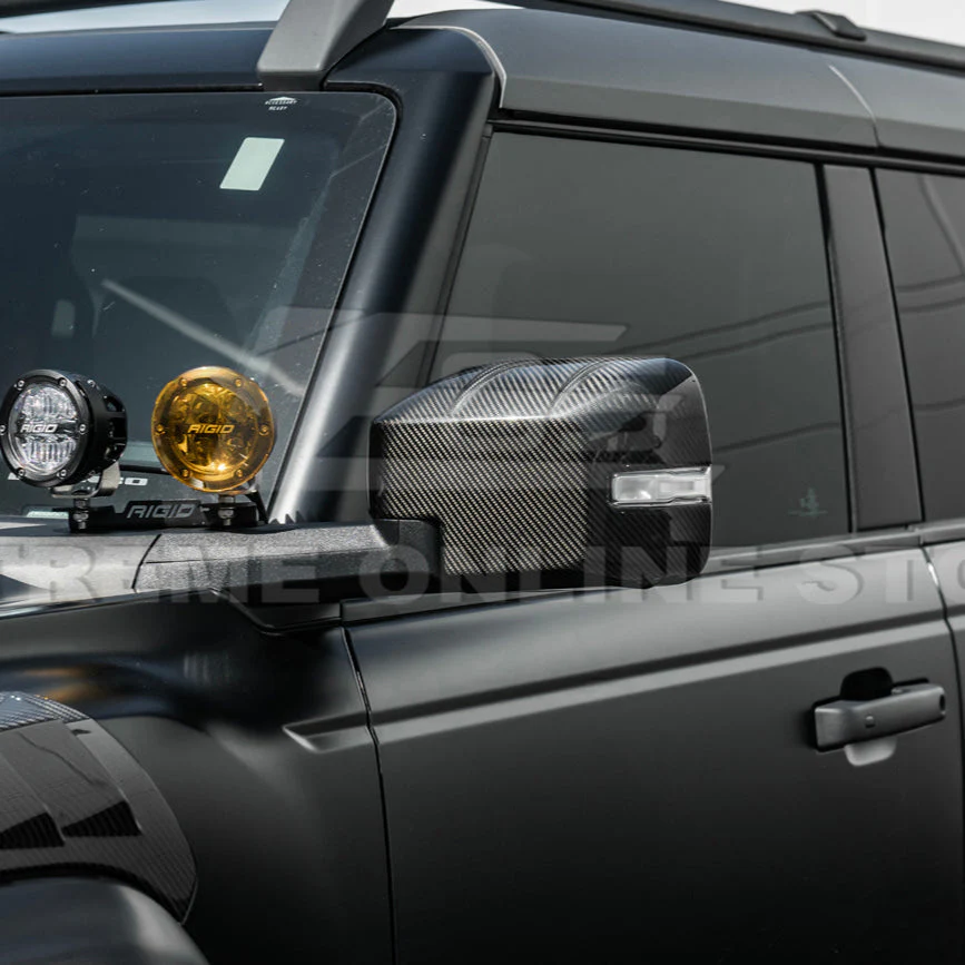 2021-Up Ford Bronco Mirror Cap Cover Pair - Image 8
