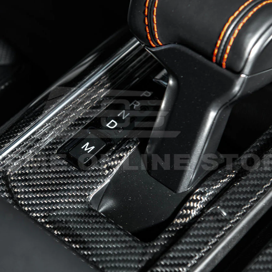 2021-Up Ford F-150 Center Control Gear Shift Panel Cover - Image 8