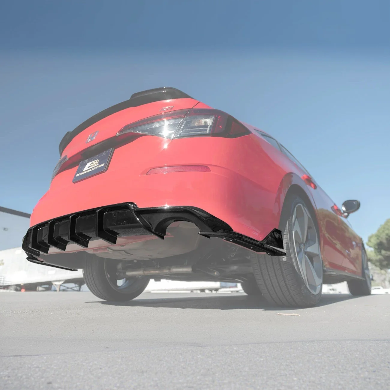 2022-Up Honda Civic Rear Bumper Diffuser - Image 2