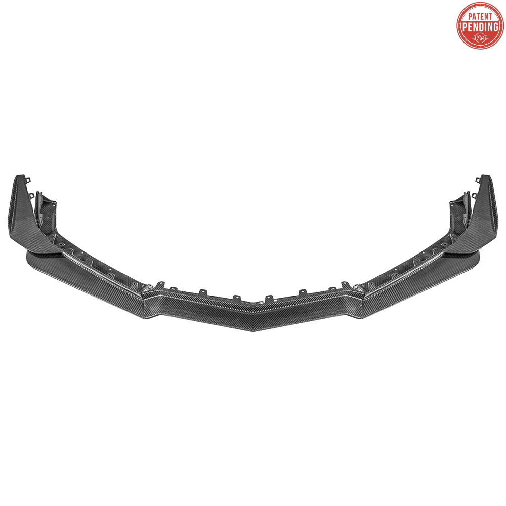 Corvette C8 Z06 / E-Ray DRY CARBON FIBER Front Splitter & Canards [Z07 Extended Package] - Image 2
