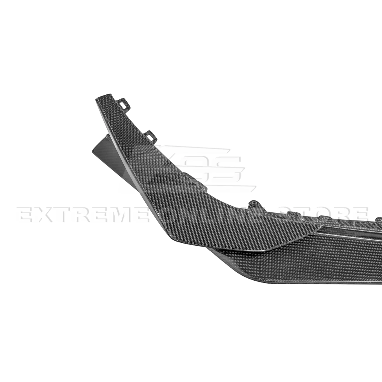 Corvette C8 Z06 / E-Ray DRY CARBON FIBER Front Splitter & Canards [Z07 Extended Package] - Image 24