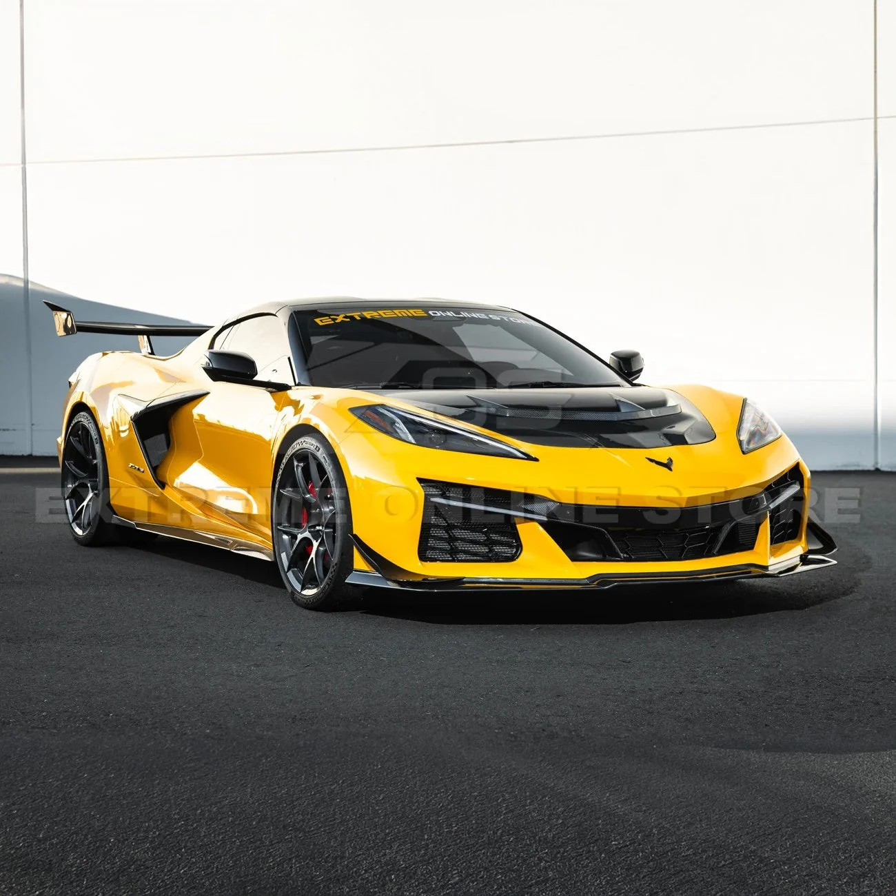 Corvette C8 Z06 / E-Ray DRY CARBON FIBER Front Splitter & Canards [Z07 Extended Package] - Image 34