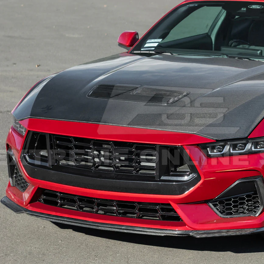 2024+ Ford Mustang Dark Horse Style Front Grille Insert - Image 13